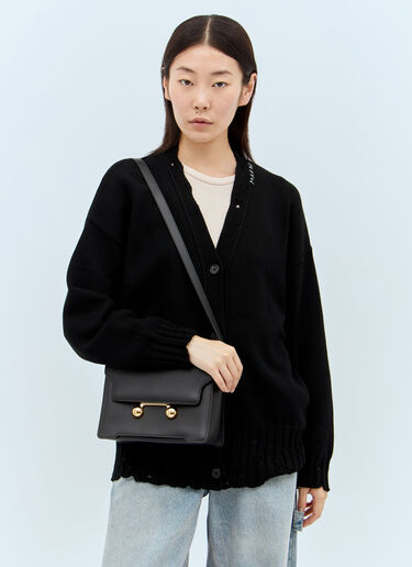 Marni Medium Tunkaroo Shoulder Bag Black mni0257030