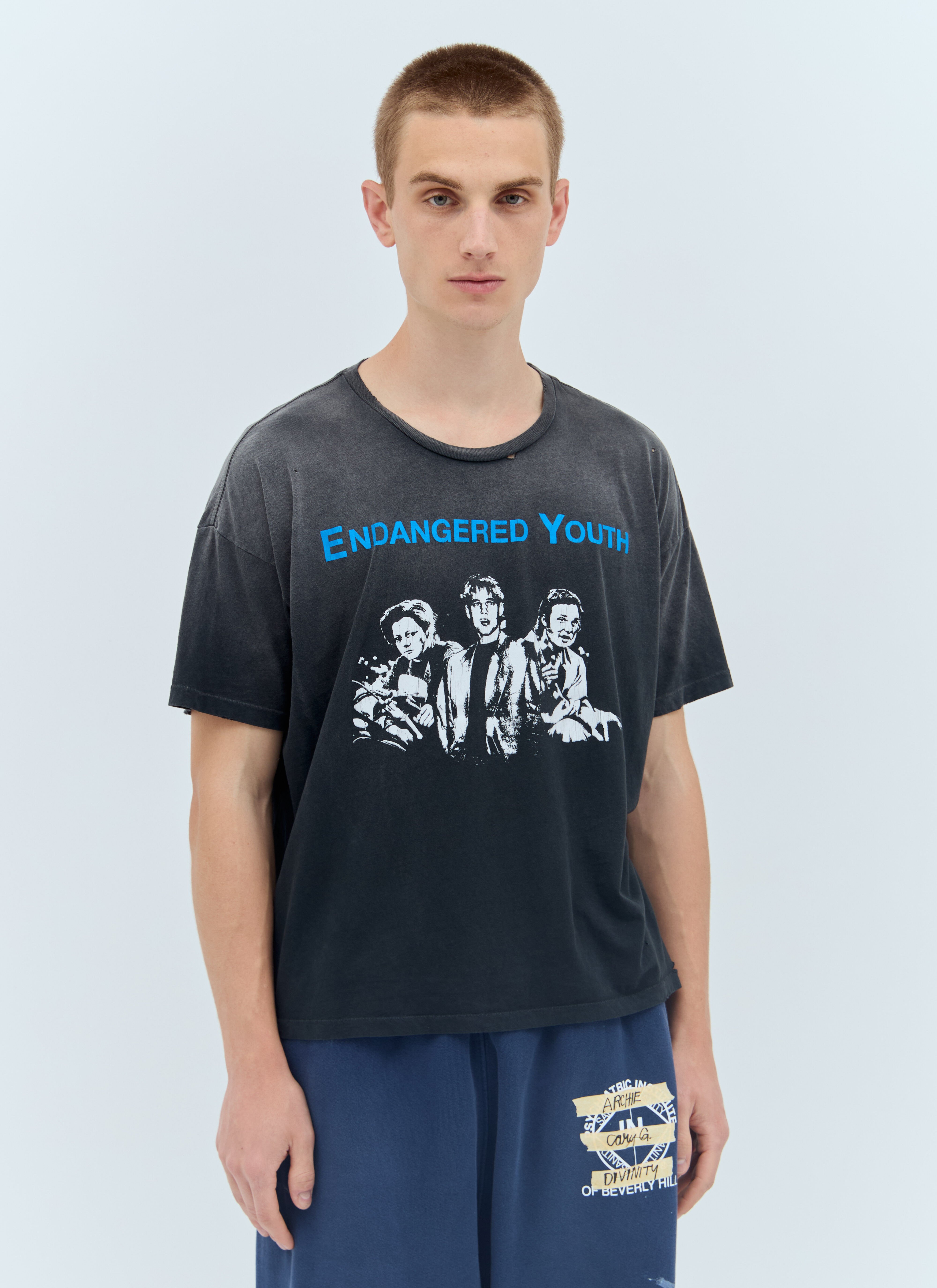 Paly Endangered Youth T-Shirt Black pal0156007