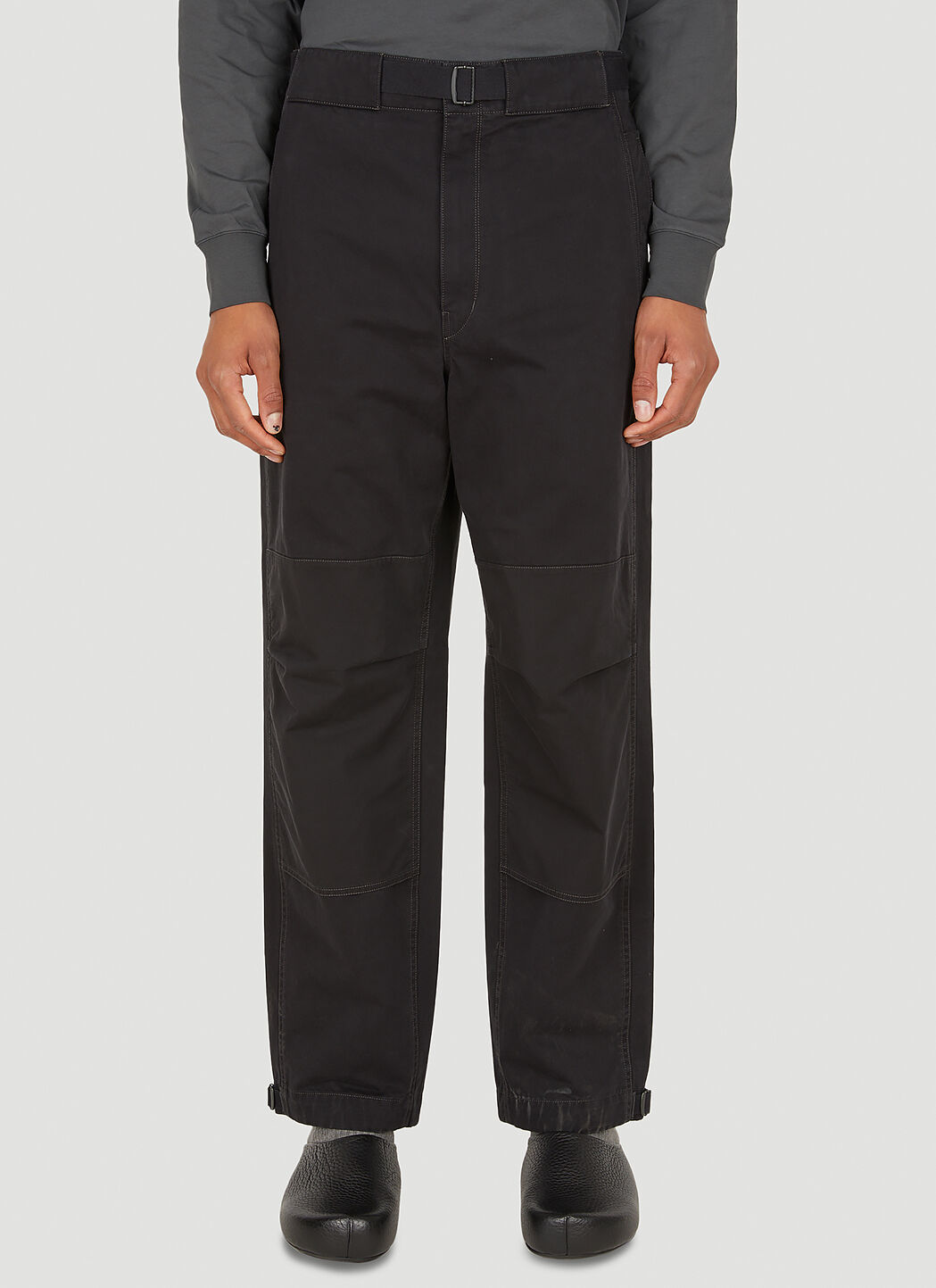 Lemaire Utility Pants in Black | LN-CC®