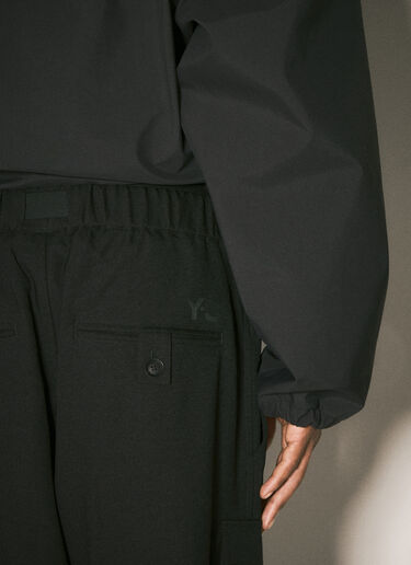 Y-3 Twill Cargo Pants Black yyy0158007