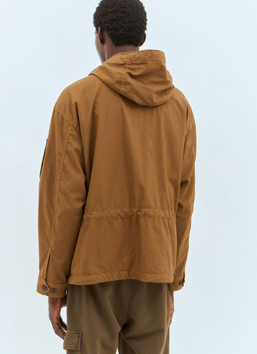 C.P. Company Hooded Overshirt Jacket Brown pco0157008