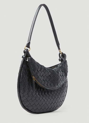 Bottega Veneta Small Gemelli Shoulder Bag Black bov0255099