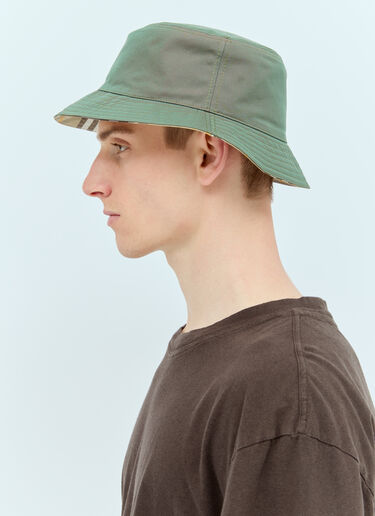 Burberry Reversible Bucket Hat Green bur0156013