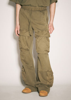 Wales Bonner Utility Track Pants Brown wbn0158004