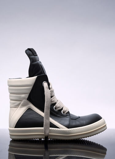 Rick Owens Geobasket 大号鞋带运动鞋 黑色 ric0157021