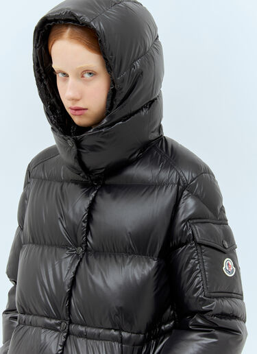 Moncler Cavettaz Long Down Coat Black mon0258020