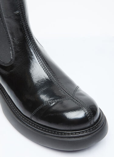 GANNI Women's Everyday Mid Chelsea Boots in Black | LN-CC®