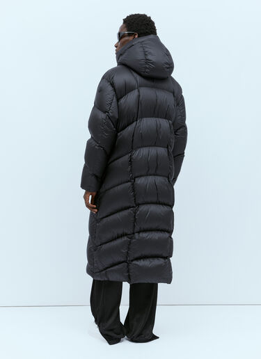 Moncler x adidas Originals Oreiller Long Down Coat Black mad0154004