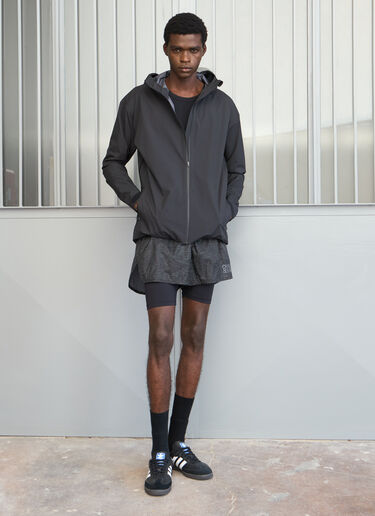 OVER OVER Two Layer Shorts Black ovr0158001