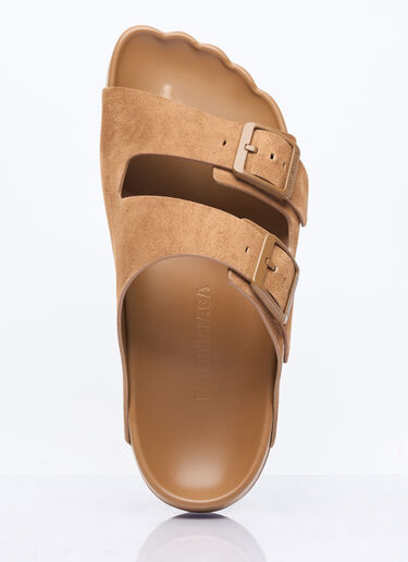 Balenciaga Sunday Sandals Brown bal0157038