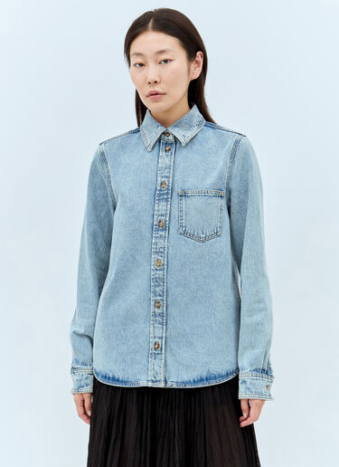 TOTEME Petite Denim Shirt Blue tot0257026