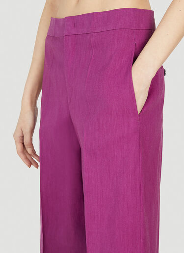 Isabel Marant Scarly Pants Purple ibm0251011