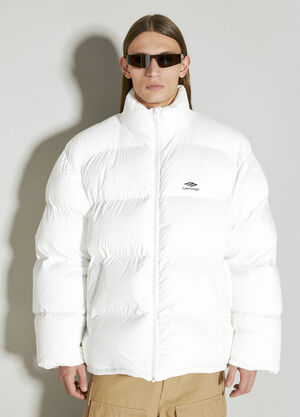 Balenciaga 3B Sports Icon Ski Puffer Jacket Grey bal0155050