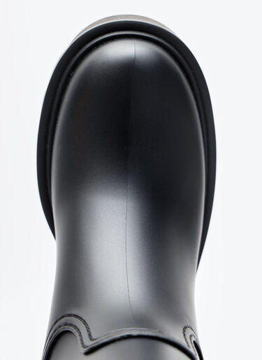 Moncler Kickstream High Rain Boots Black mon0257002