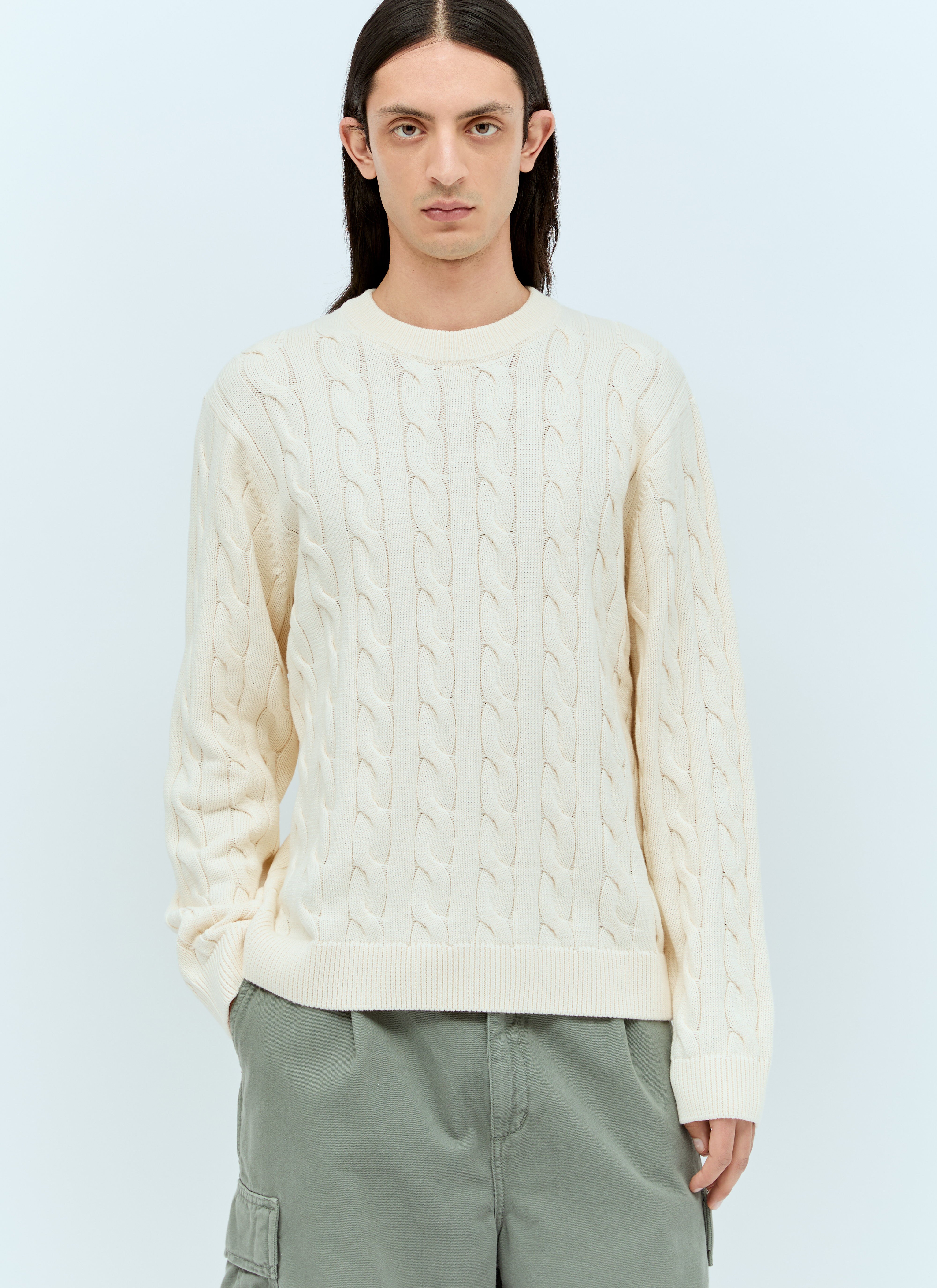 Stüssy Cambell Sweater Beige sts0157004