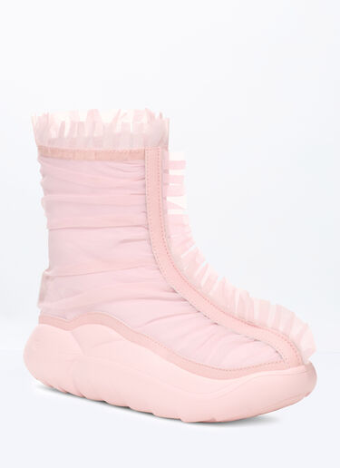 UGG Collina Strada 러플 쇼트 부츠 핑크 ucs0258003