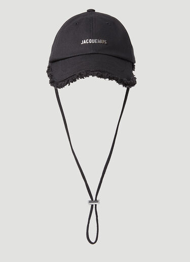 La Casquette Jacquemus Baseball Cap in Black - Jacquemus