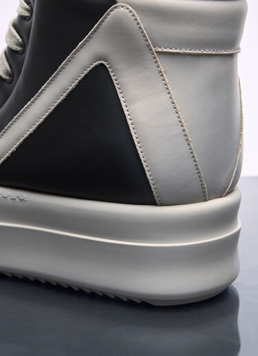 Rick Owens 메가 지오바스켓 스니커즈 블랙 ric0158008