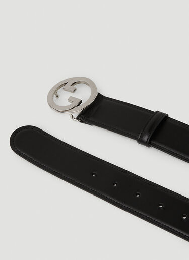 GUCCI Leather belt BLONDIE in black