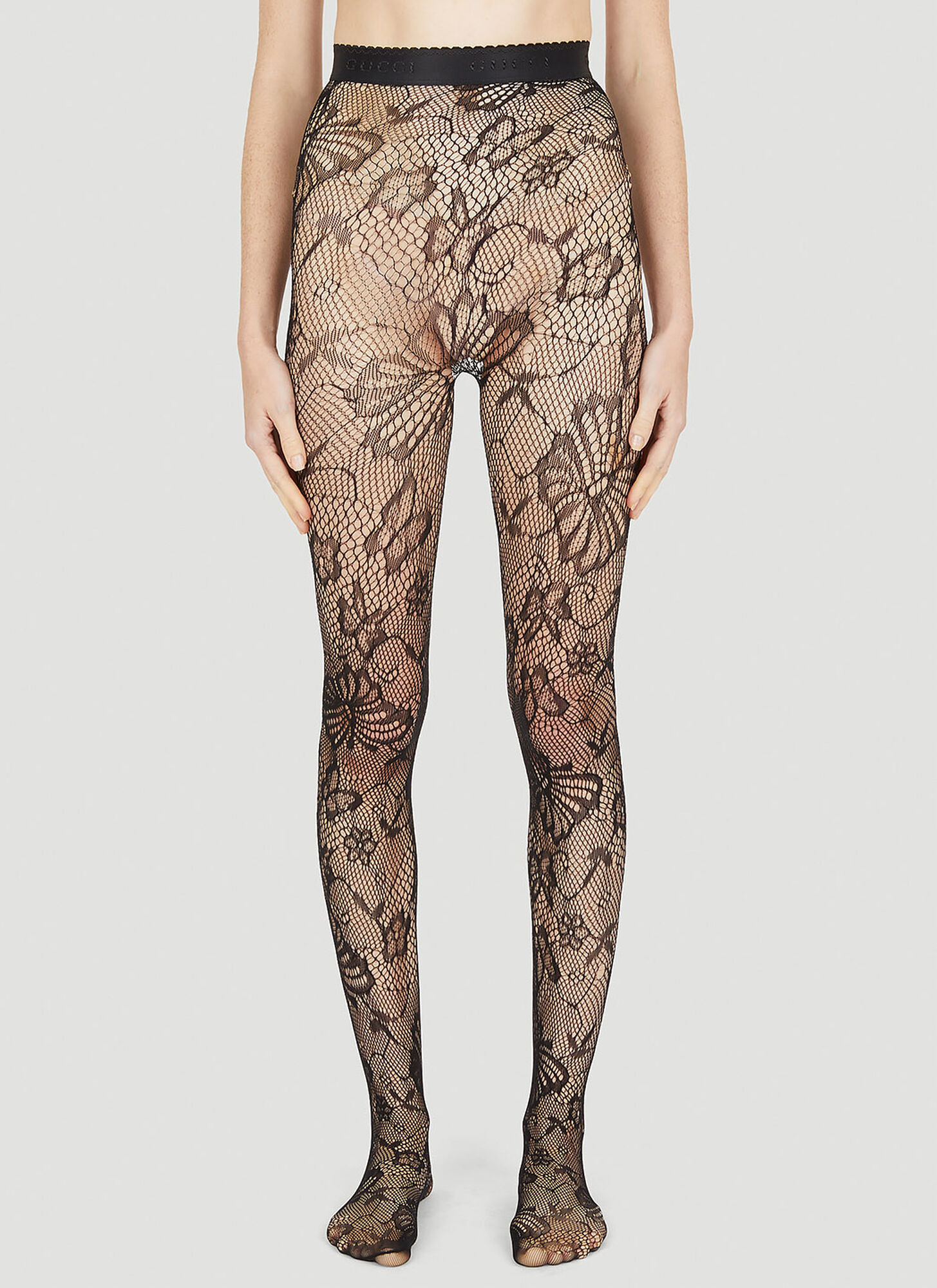 Gucci Intarsia Tights - Brown  Patterned tights, Gucci pattern, Fashion  figures