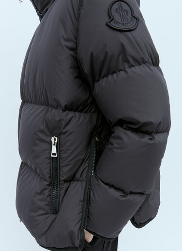 Moncler 라베 쇼트 다운 재킷  블랙 mon0254005