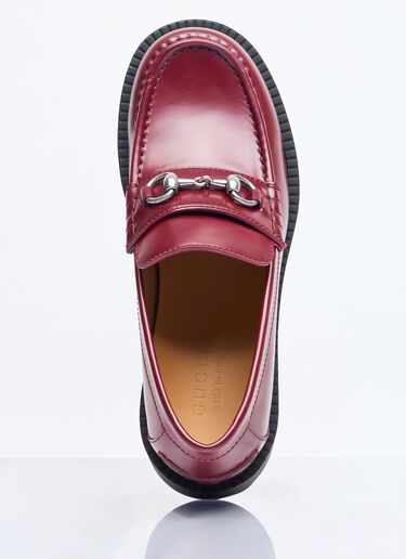 Gucci Horsebit Loafers Burgundy guc0157042