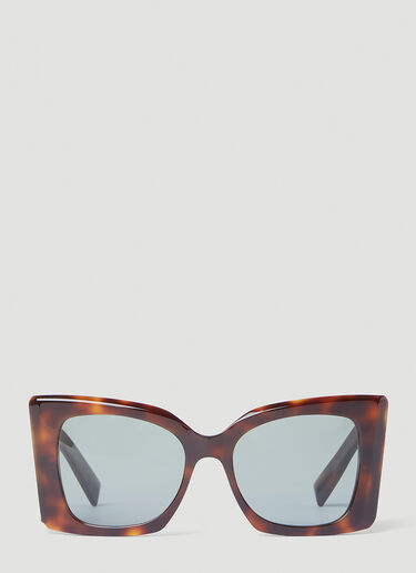 Saint Laurent Blaze Tortoiseshell Sunglasses Brown sla0252110