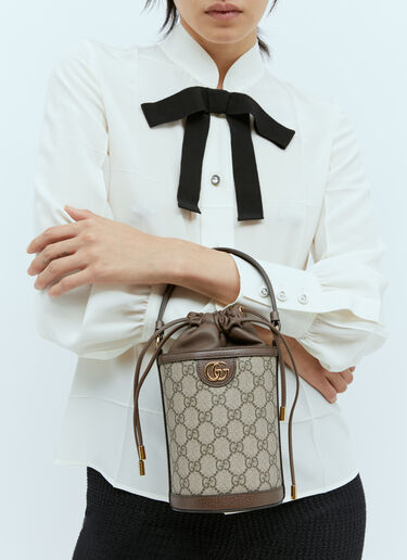 Gucci Ophidia Mini Bucket Bag Beige guc0255220