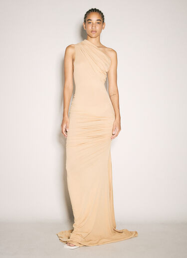 Entire Studios Pillar Maxi Dress Beige ent0257018