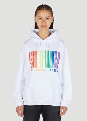 Entire Studios Barcode Hooded Sweatshirt Black ent0353004