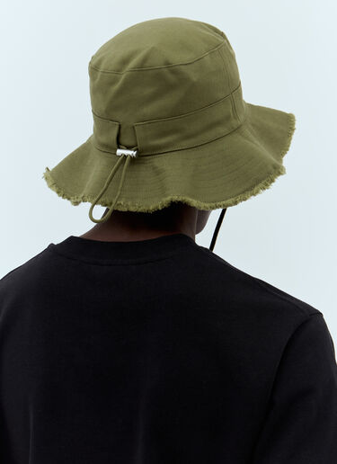 Jacquemus Le Bob Artichaut Expedition Hat Green jac0158029