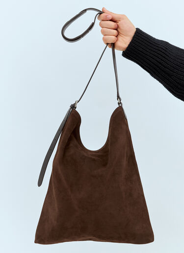 Dries Van Noten Suede Tote Bag Brown dvn0158038