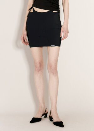 Moncler Deconstructed Bikini Skirt Black mon0257033