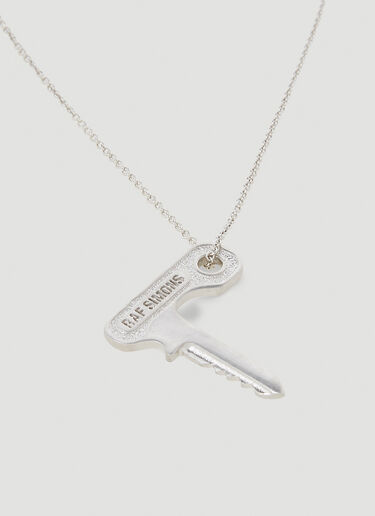 Raf Simons Silver Key Necklace
