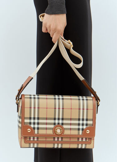 Burberry Note Shoulder Bag Beige bur0257037