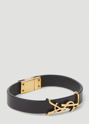 Versace Cassandre Leather Bracelet Gold ver0155041