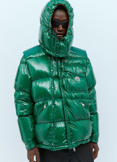 Moncler Karakorum 카라코람 립스톱 다운 재킷 그린 mnk0154004