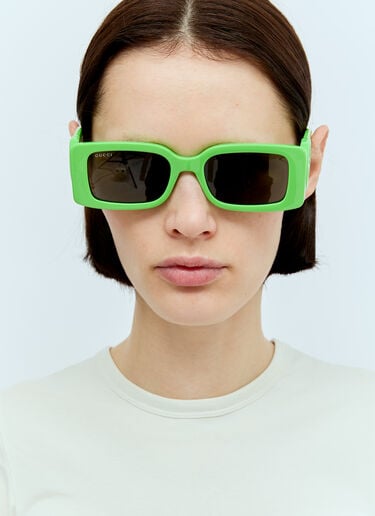 Gucci Chaise Longue 太阳镜 绿色 gus0256001