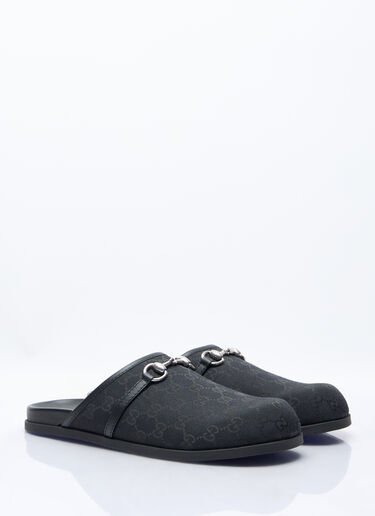 Gucci Horsebit Mules Black guc0157043