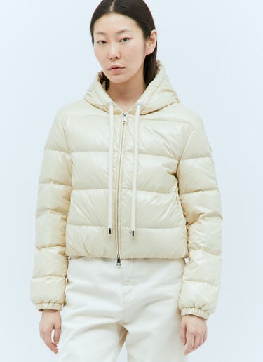 Moncler Bayard Short Down Jacket Beige mon0258004