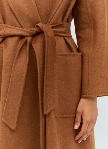 Max Mara Ludmilla Icon Coat Brown max0257009