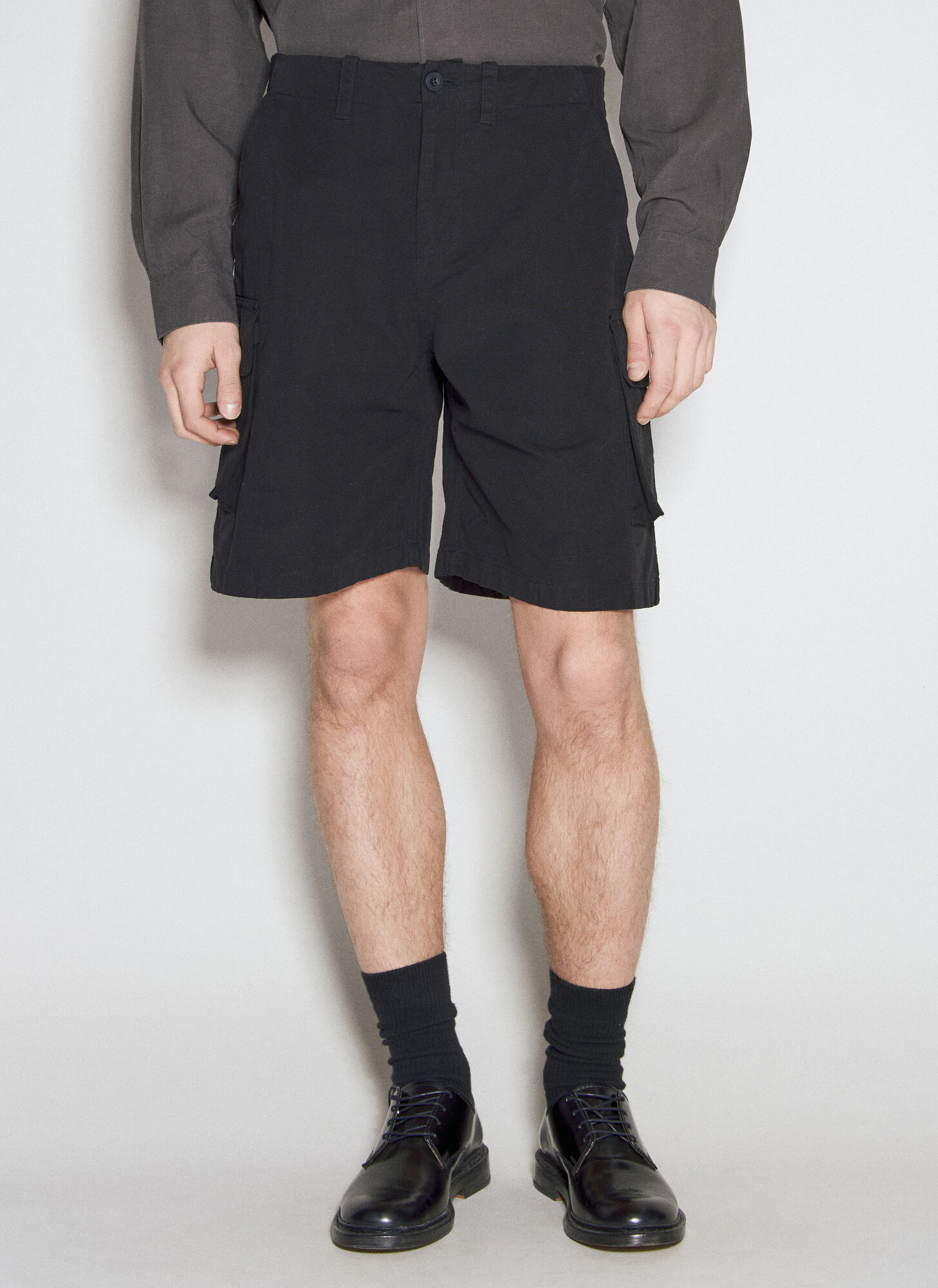 Shop Our Legacy Mount Shorts In Black