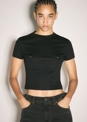 Mugler Pierced Baby T-Shirt Black mug0258009