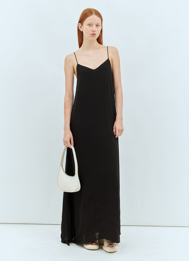 The Row Kole Maxi Dress Black row0257004