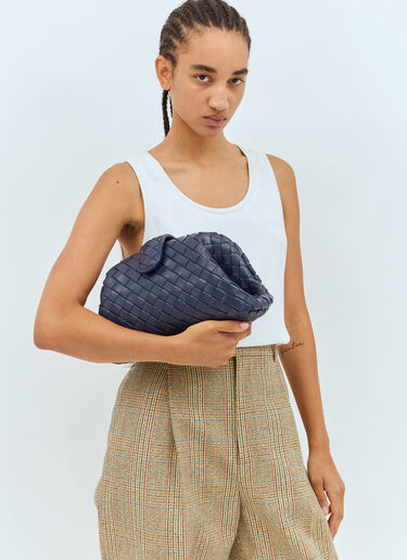 Bottega Veneta Teen Lauren 1980 Clutch Blue bov0257056