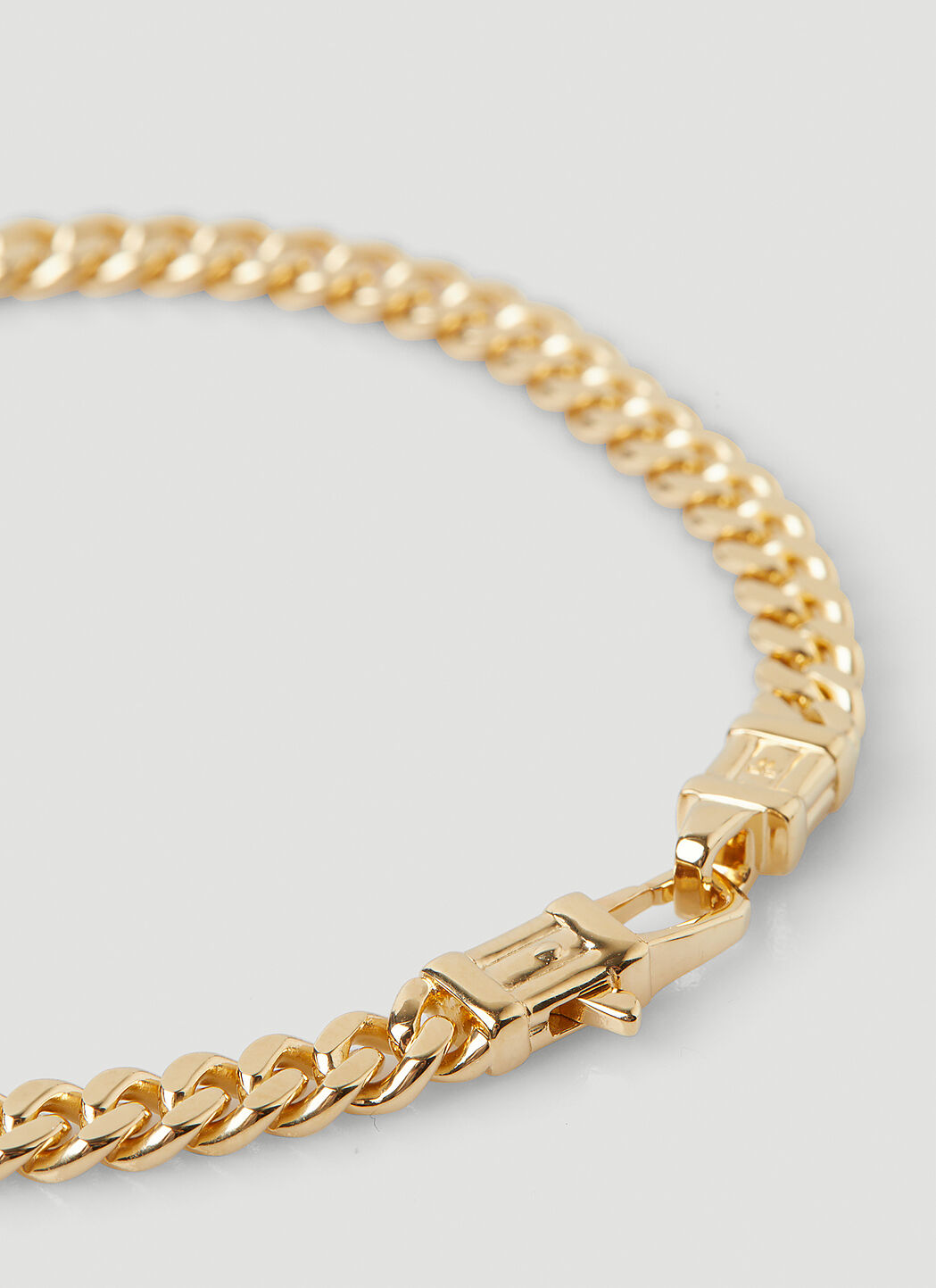 Tom Wood curb L bracelet - Gold