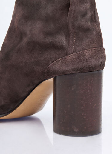 Maison Margiela Tabi Ankle Boots Brown mla0255018