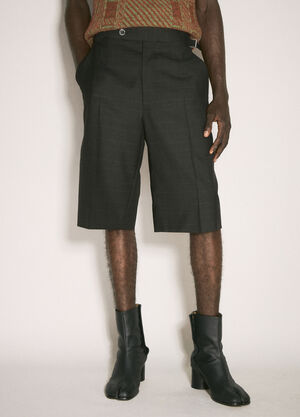 Balenciaga Humphrey Wool Shorts Black bal0157018