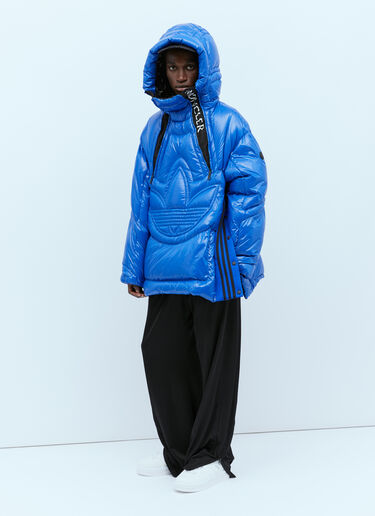 Moncler x adidas Originals 챔베리 롱 다운 재킷 블루 mad0154003