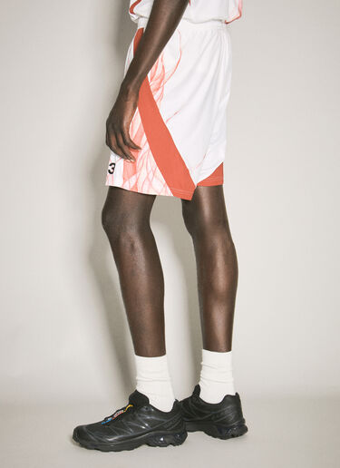 Y-3 JFA Away Drawstring Shorts White yjf0158004